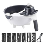 9 in 1 Multifunction Magic Rotate Vegetable Cutter