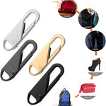 Set of 20 Pieces Portable Zip Runner Pull Replacement, Detachable Zipper
